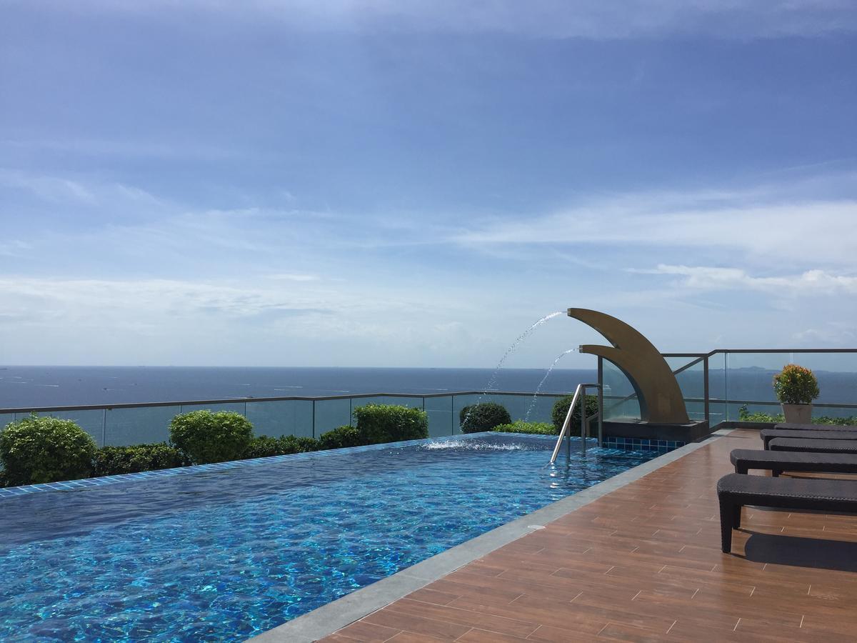 Stylish Studio In Peak Towers Pattaya Exterior photo